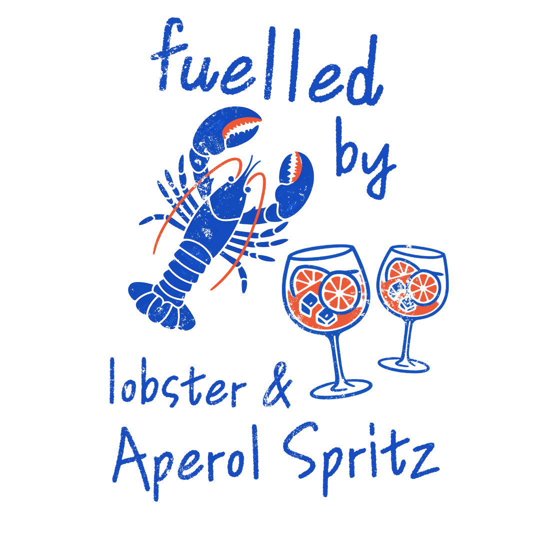 Fuelled by Lobster & Aperol Spritz Tee