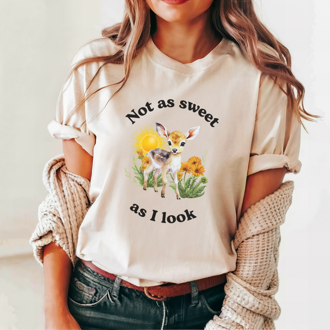 Not as Sweet as I Look Tee