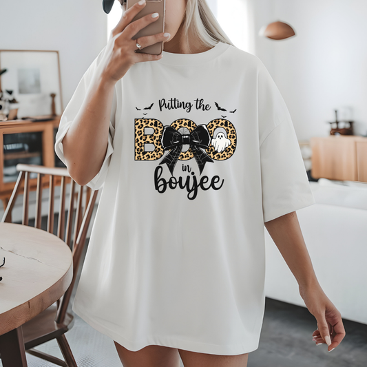 Putting the Boo in Boujee Tee