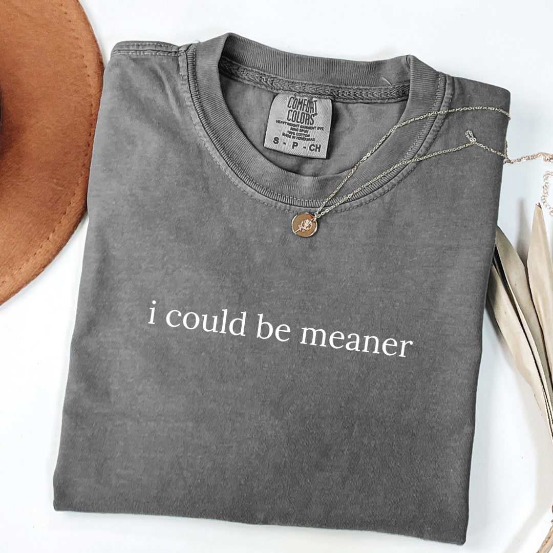 I Could Be Meaner Tee