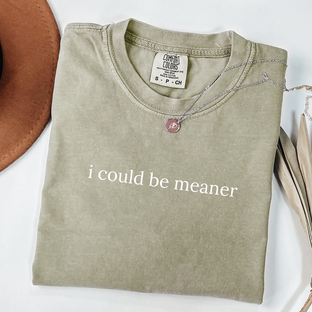 I Could Be Meaner Tee