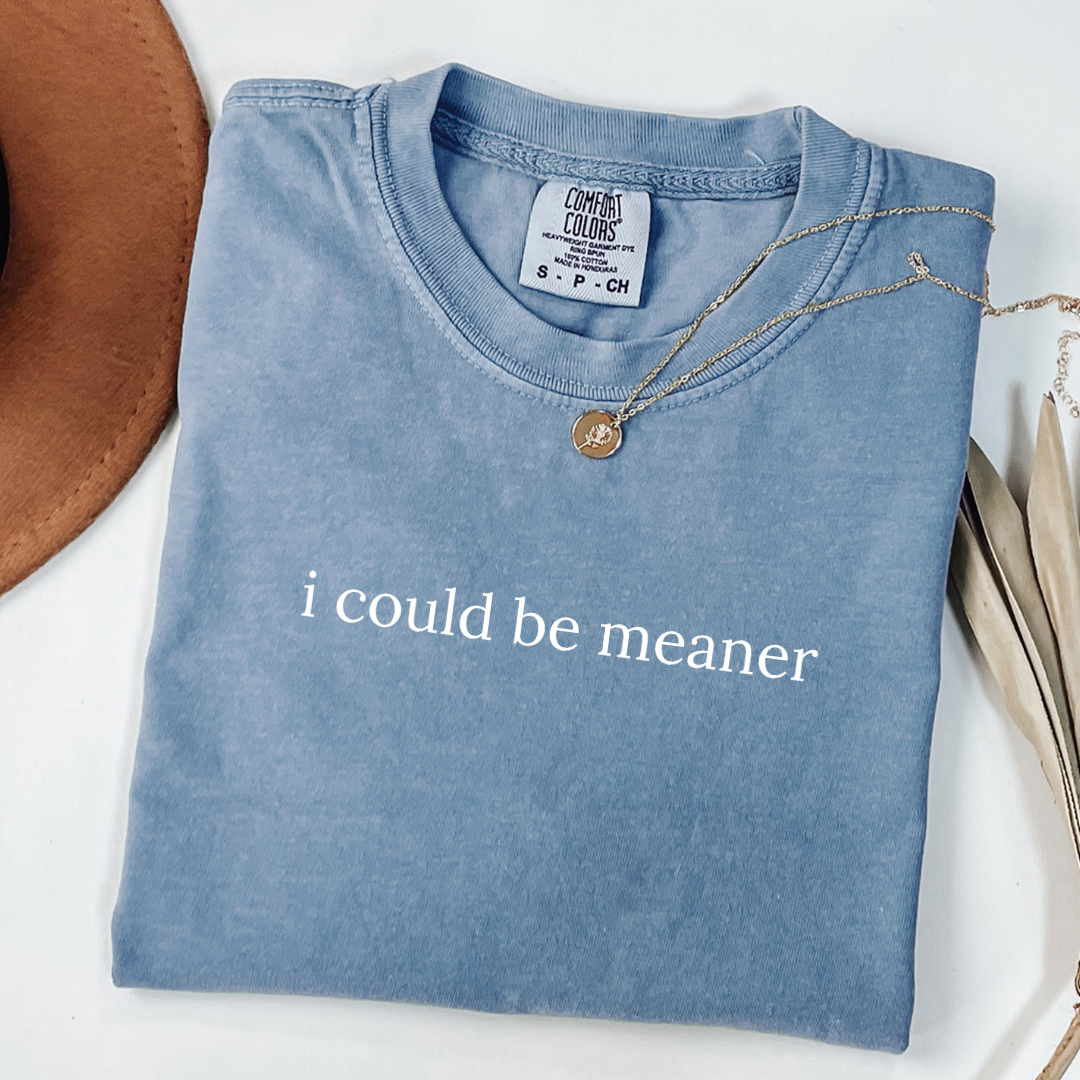I Could Be Meaner Tee
