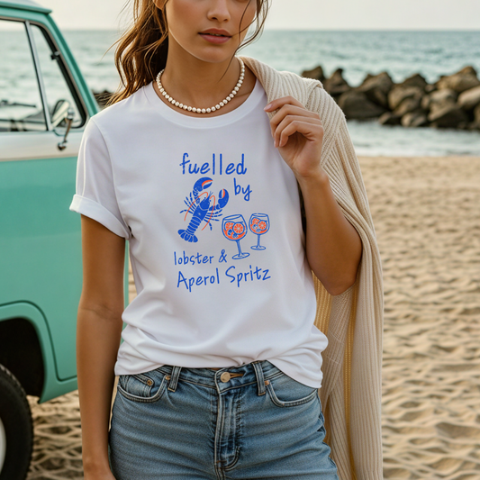 Fuelled by Lobster & Aperol Spritz Tee