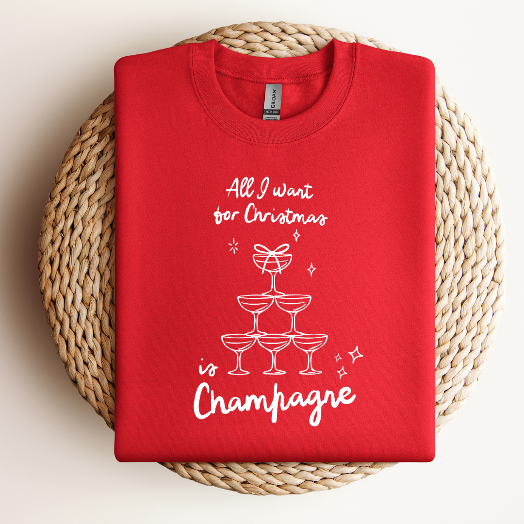 All I Want is Champagne Sweatshirt
