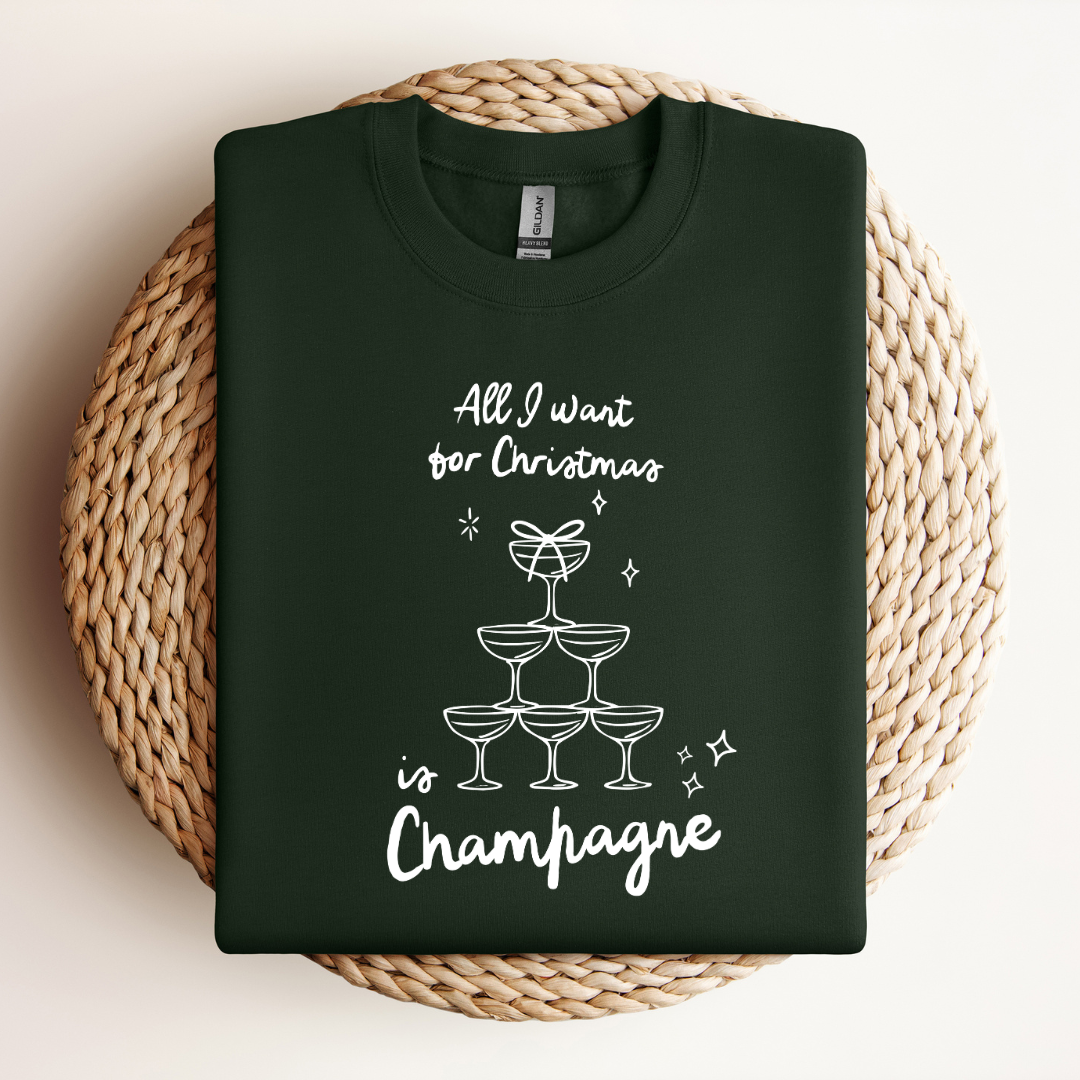 All I Want is Champagne Sweatshirt