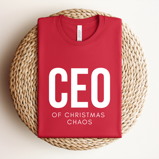CEO of Christmas Chaos Tee