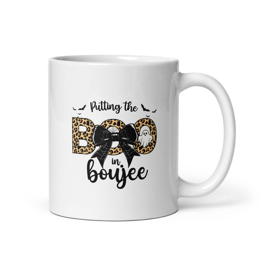 Putting the Boo into Boujee Mug