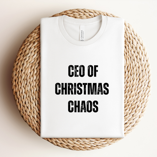 CEO of Christmas Chaos Tee