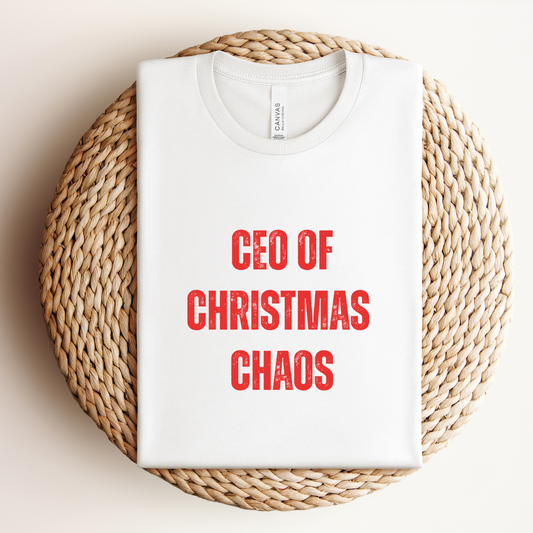 CEO of Christmas Chaos Tee