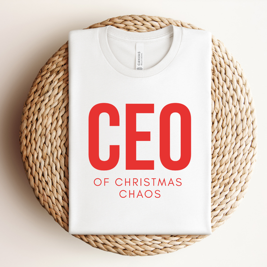 CEO of Christmas Chaos Tee