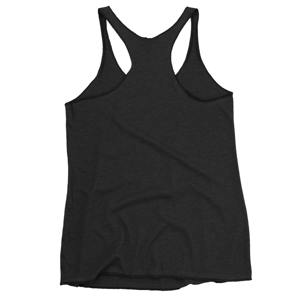 Because Punching People is Frowned Upon Racerback Tank