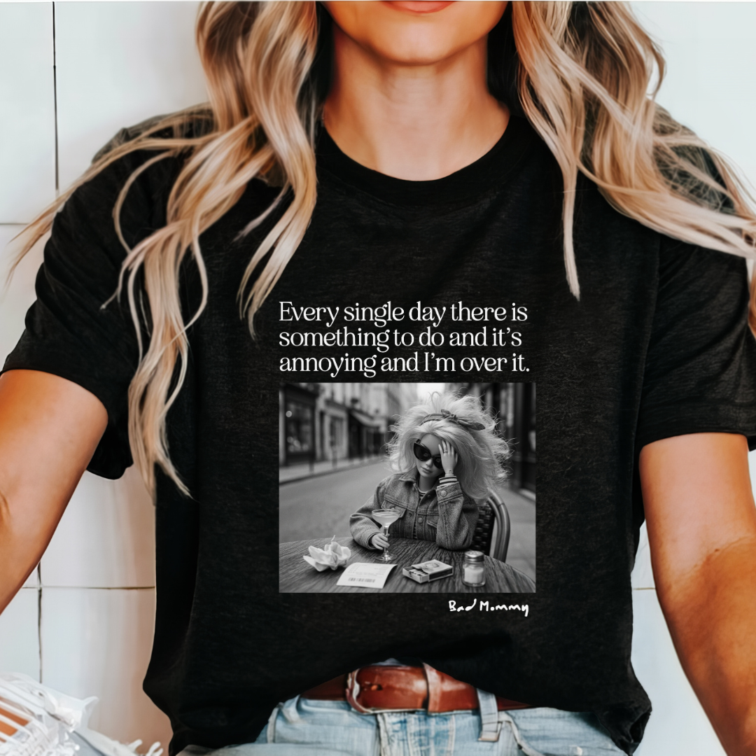 Over it Chaos Barbie Tee