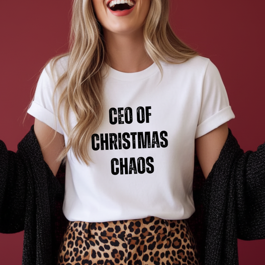 CEO of Christmas Chaos Tee