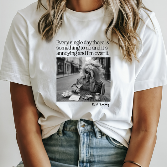 Over it Chaos Barbie Tee