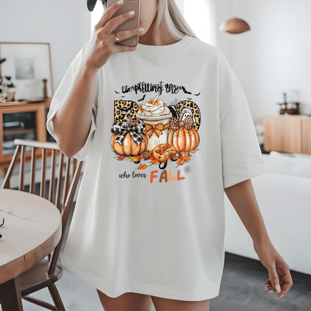 Just a Mom Who Loves Fall Tee