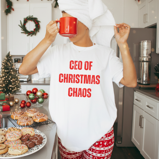 CEO of Christmas Chaos Tee