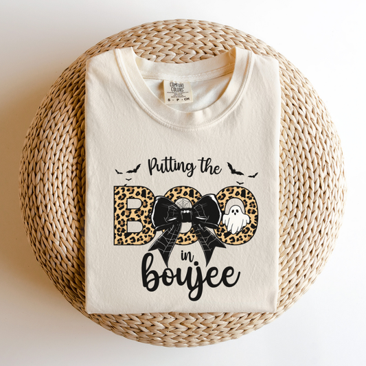 Putting the Boo in Boujee Tee