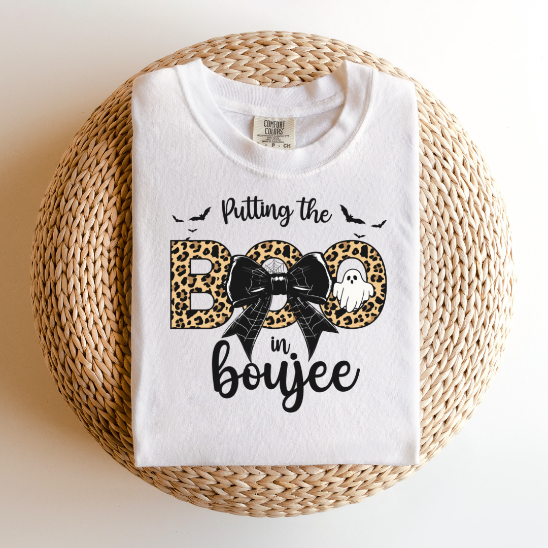 Putting the Boo in Boujee Tee