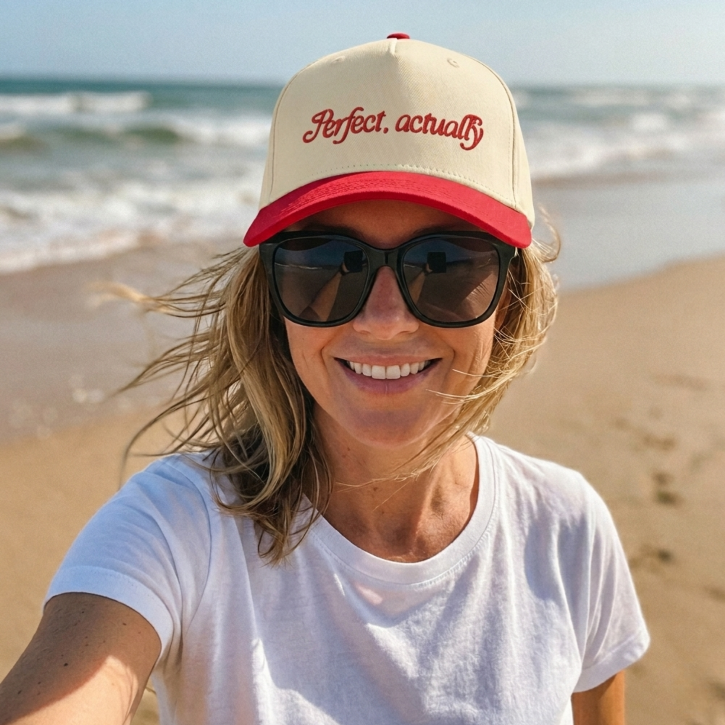 Perfect, Actually Embroidered Cap