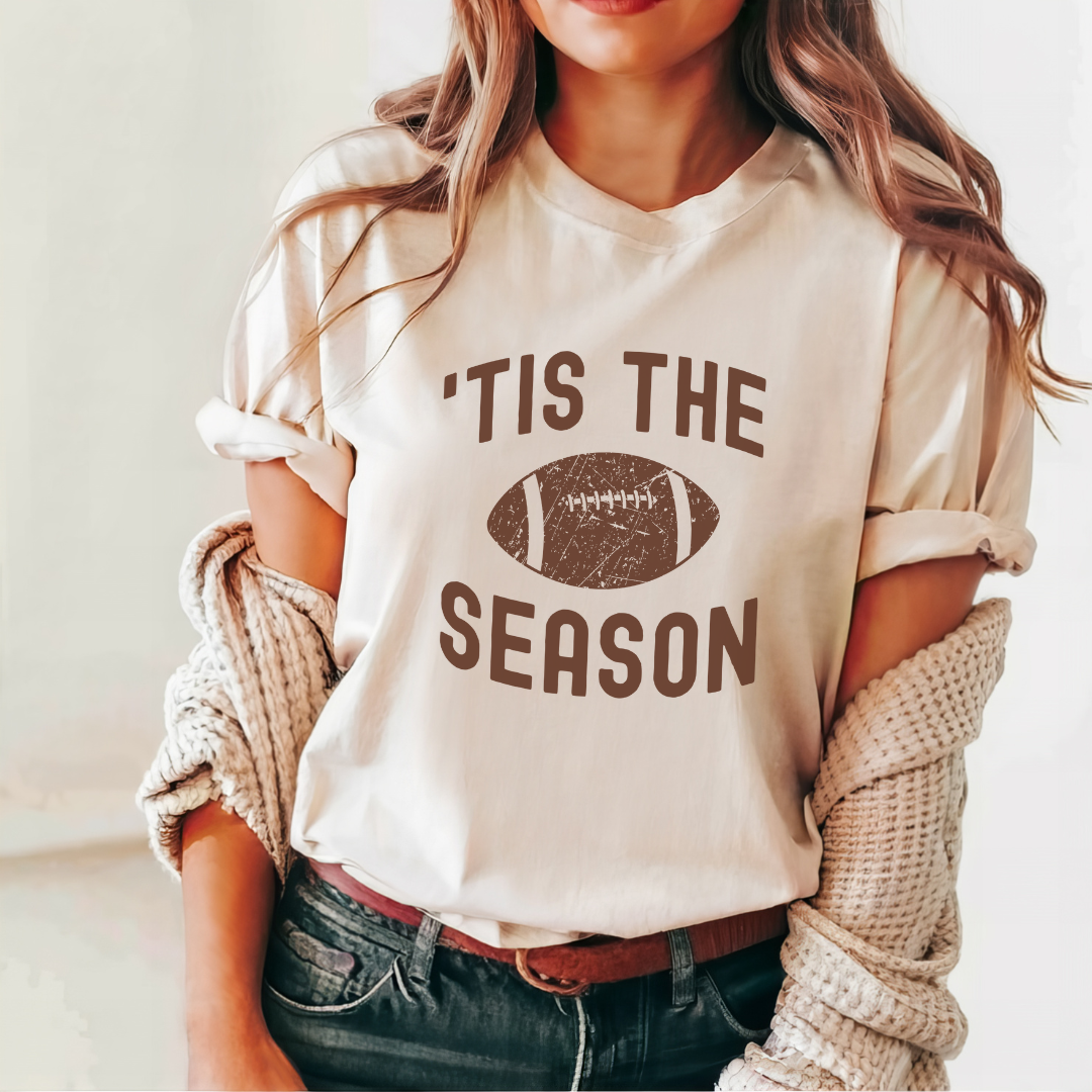 'Tis the Season Football Tee