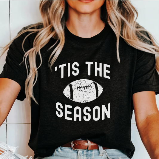 Tis the Season Football Tee