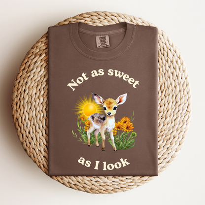 Not as Sweet as I Look Tee
