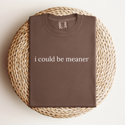 I Could Be Meaner Tee