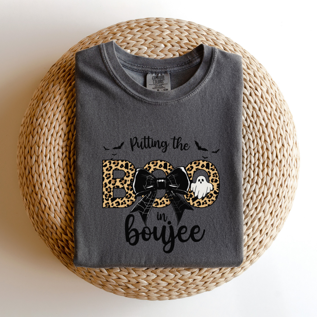 Putting the Boo in Boujee Tee
