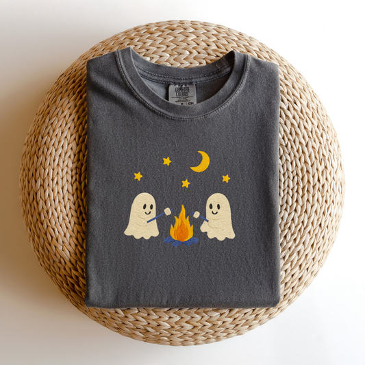 Campfire Marshmallow Ghosts Tee