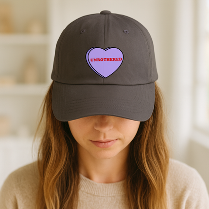 Unbothered Love Heart Cap
