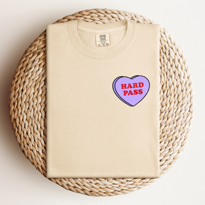 Hard Pass Love Heart Tee