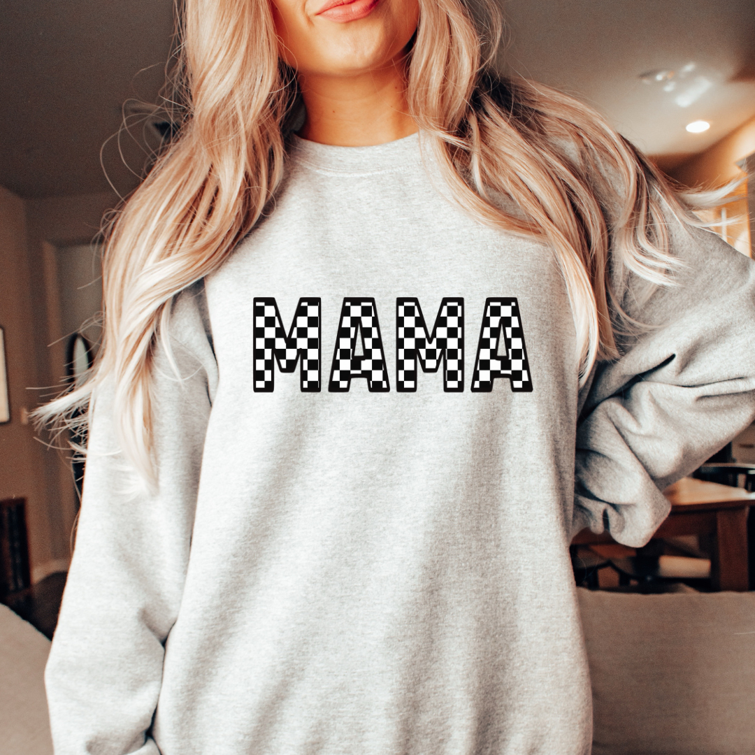 Mama Checkerboard Sweat