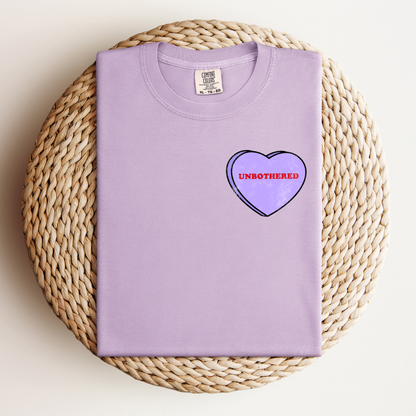 Unbothered Love Heart Tee