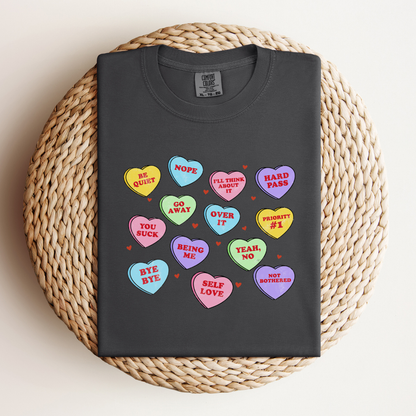 Snarky Love Hearts Tee