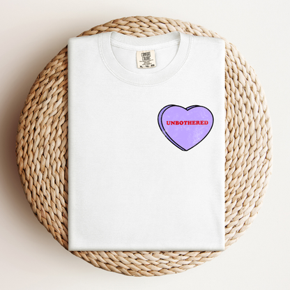 Unbothered Love Heart Tee