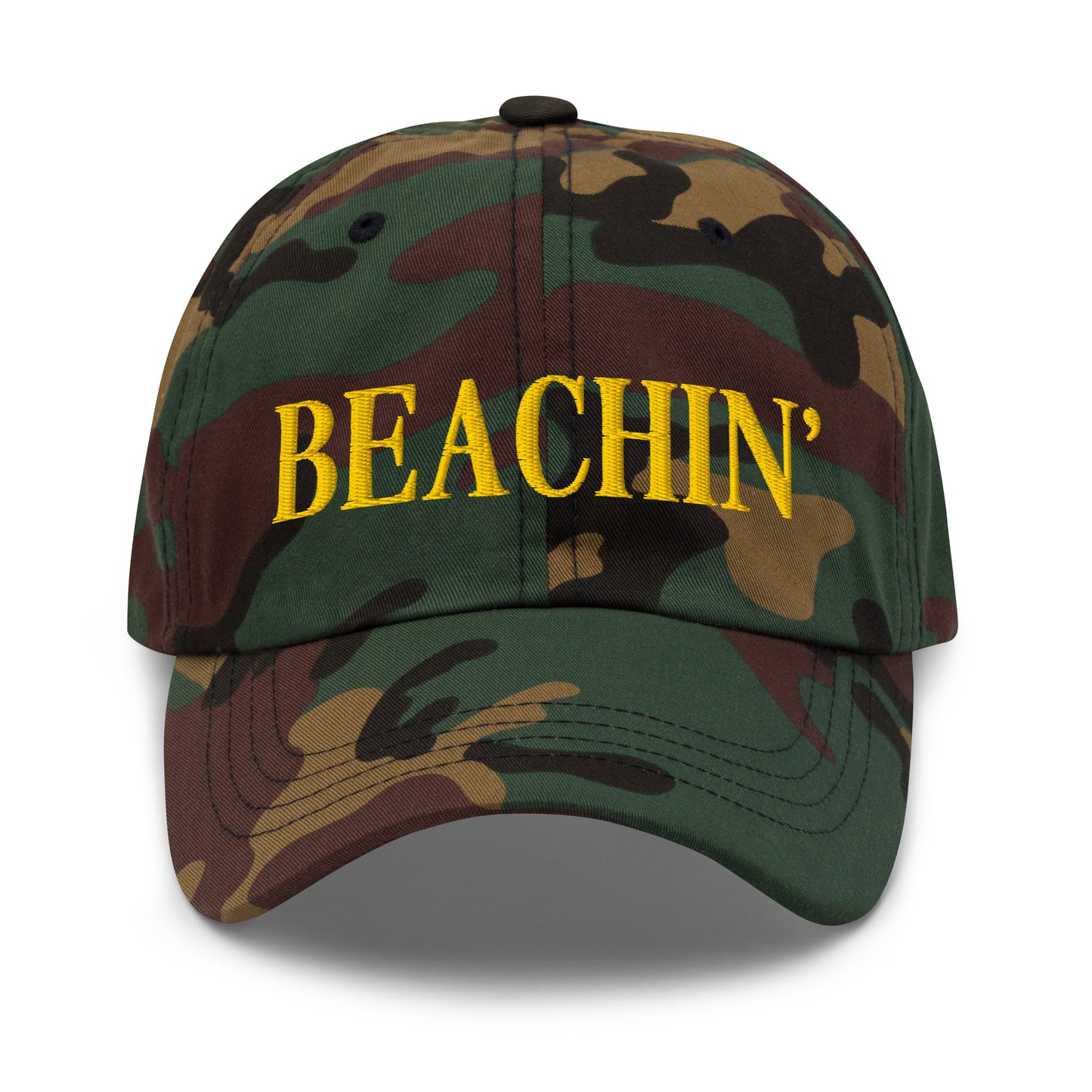 Beachin' Embroidered Dad Hat