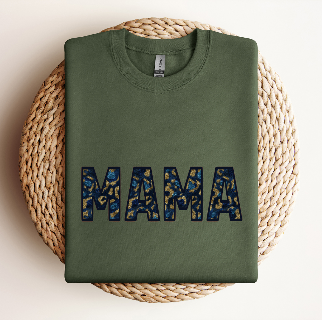 Mama Forest Leopard Sweat
