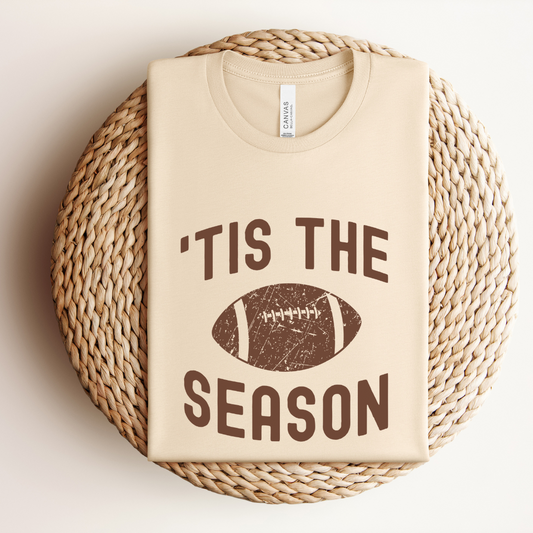 'Tis the Season Football Tee