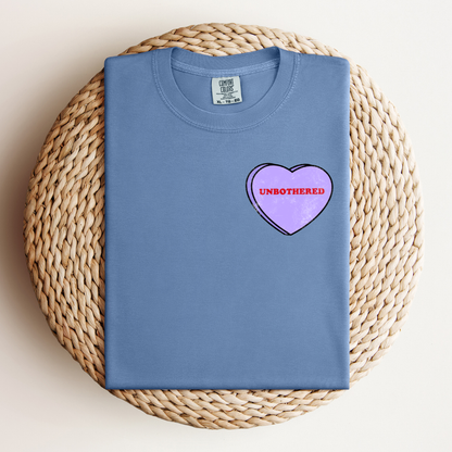 Unbothered Love Heart Tee